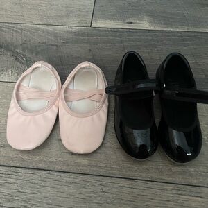Stelle ballet slippers and tap shoes toddler 9